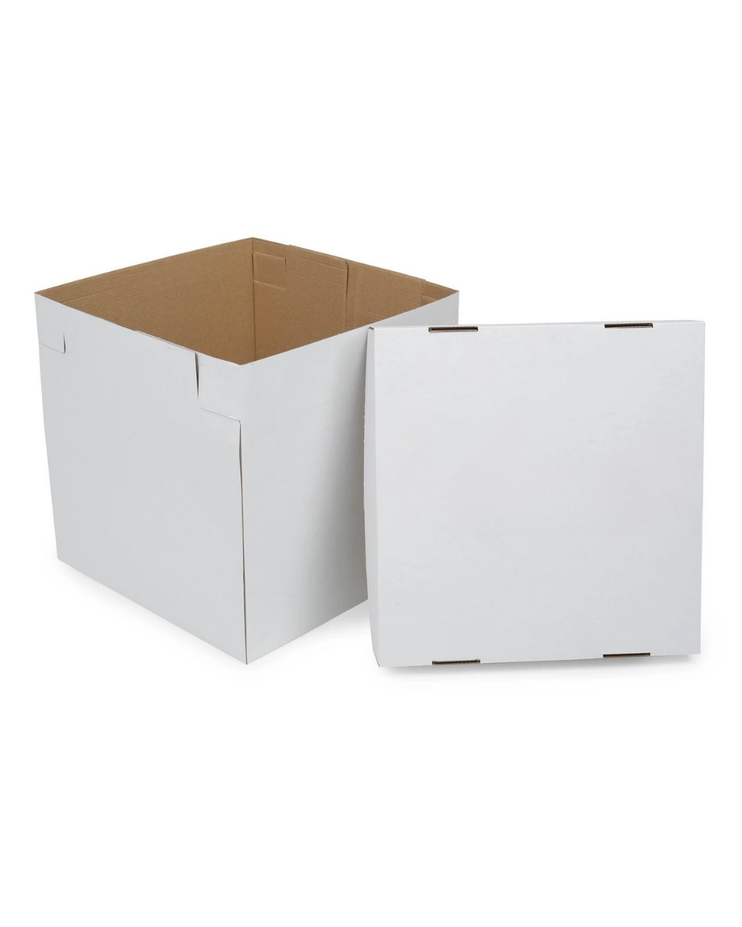 25 X 25 X 25 BEYAZ PASTA TAŞIMA KUTUSU KRAFT BUTİK PASTA KUTUSU