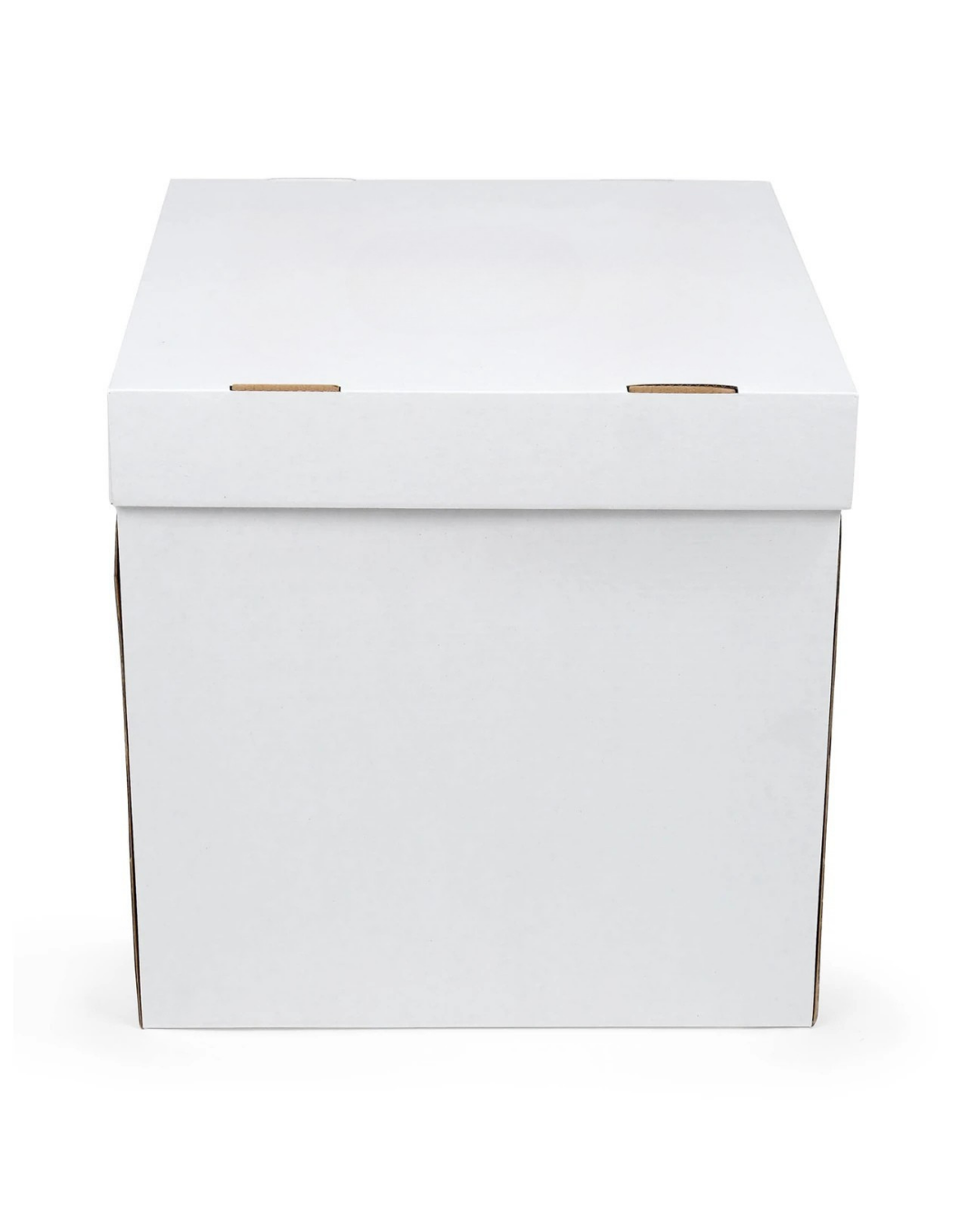 25 X 25 X 25 BEYAZ PASTA TAŞIMA KUTUSU KRAFT BUTİK PASTA KUTUSU