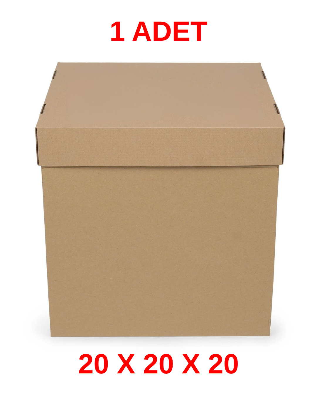 20 X 20 X 20 PASTA TAŞIMA KUTUSU KRAFT BUTİK PASTA KUTUSU