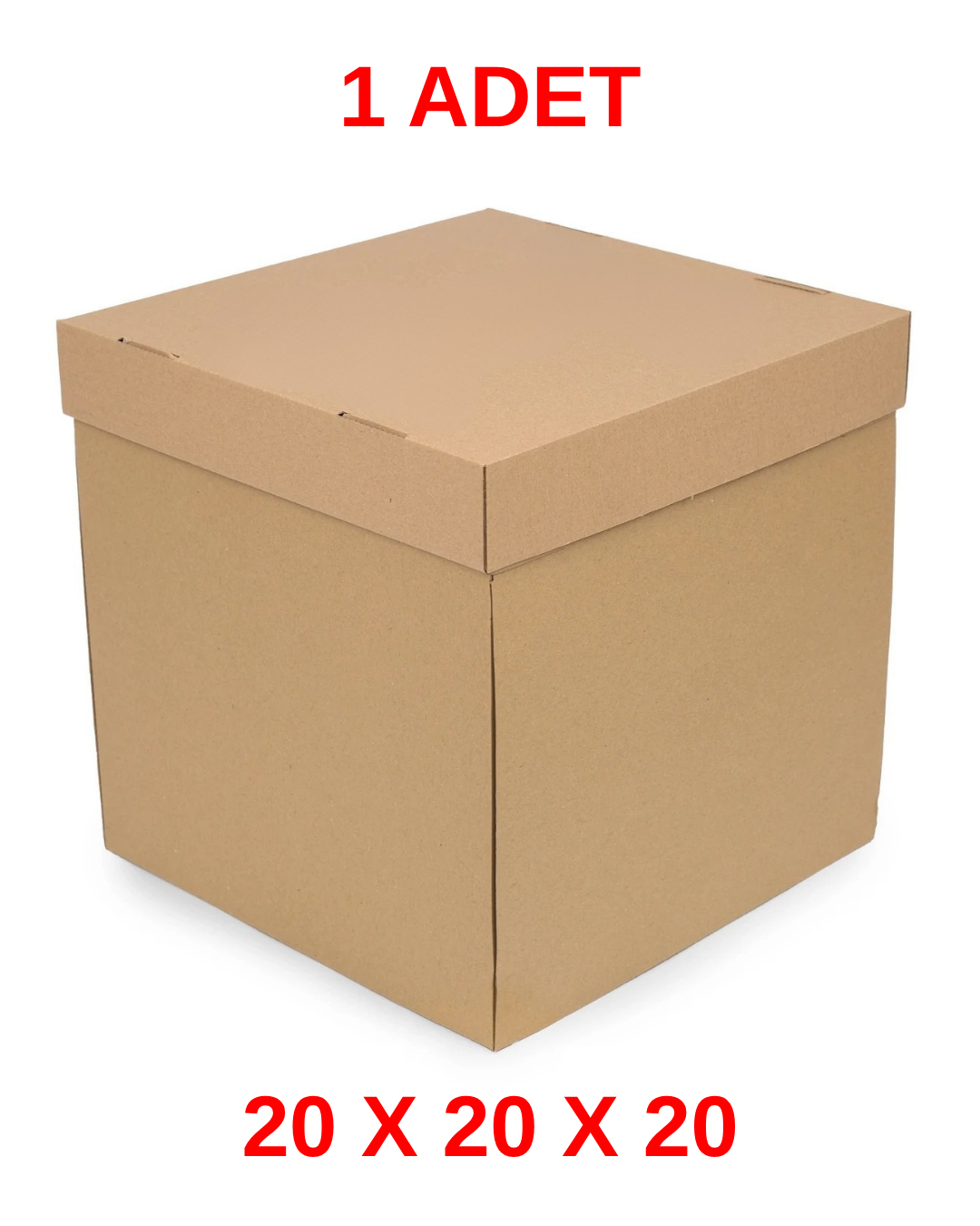 20 X 20 X 20 PASTA TAŞIMA KUTUSU KRAFT BUTİK PASTA KUTUSU