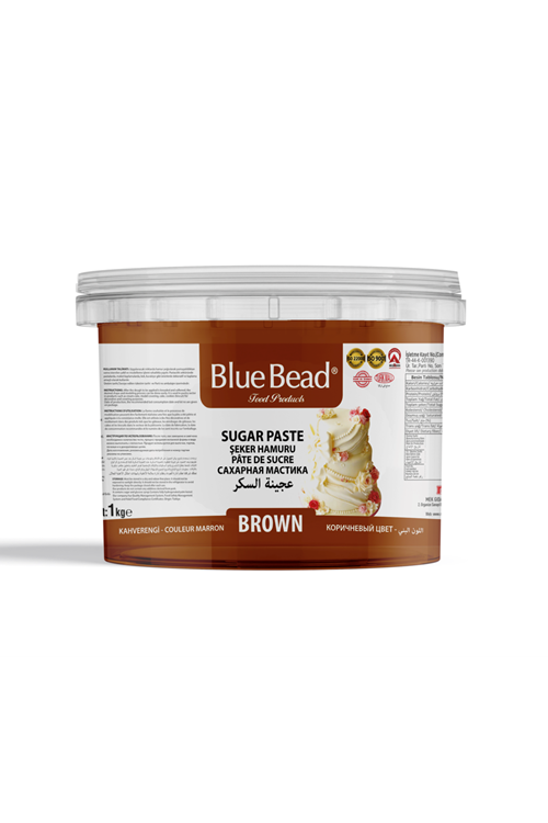 ŞEKER HAMURU KAHVRENGİ 1 KG A++ KALİTE BLUE BEAD