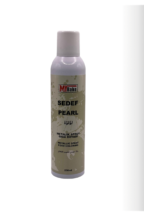 SEDEF METALİK SPREY BOYA 250 ML GIDA BOYASI MY BAKE