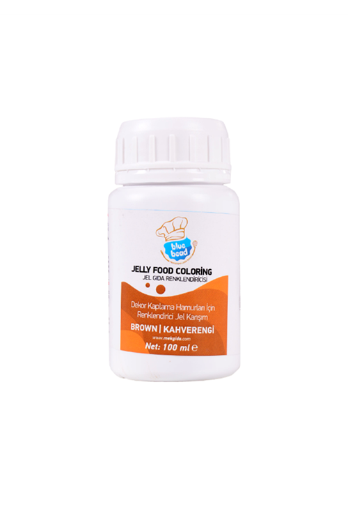 BLUE BEAD JEL GIDA BOYASI KAHVERENGİ 100 ML