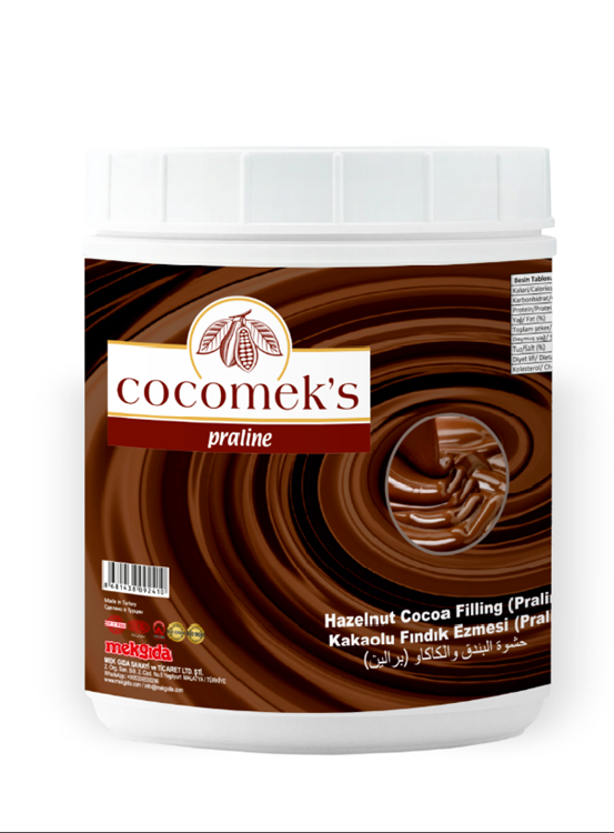 Cocomeks Kakaolu Fındık Ezmesi Pralin 1 KG