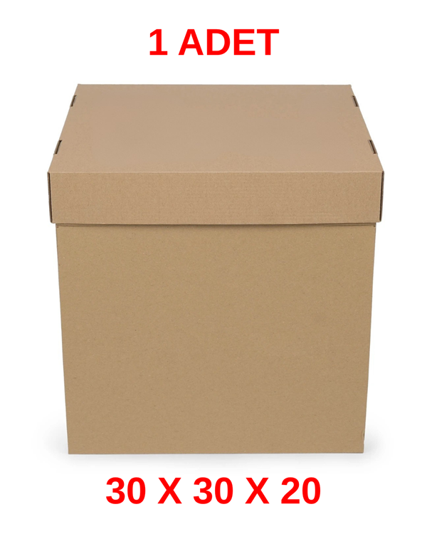 30 X 30 X 20 PASTA TAŞIMA KUTUSU KRAFT BUTİK PASTA KUTUSU